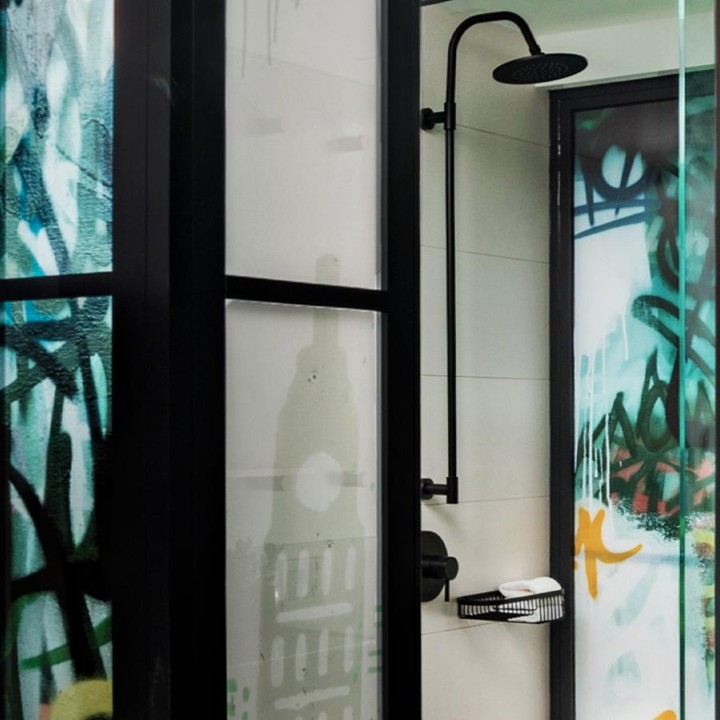 Can’t go wrong with a walk-in rain shower. #MoxyEastVillage