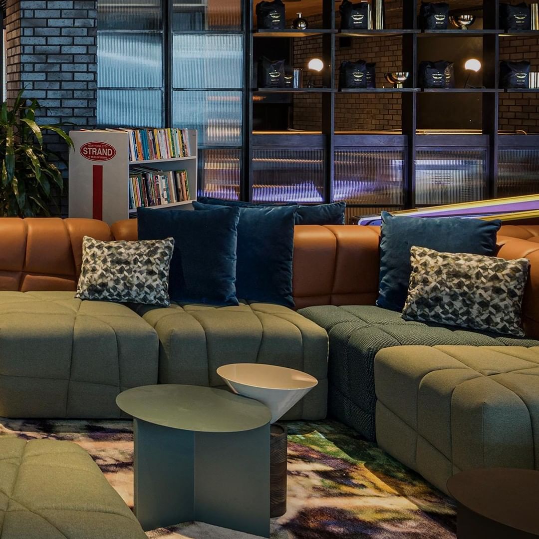 Kick it in the lobby or take part in the East Village culture outside of our walls. #ComingSoon #MoxyEastVillage